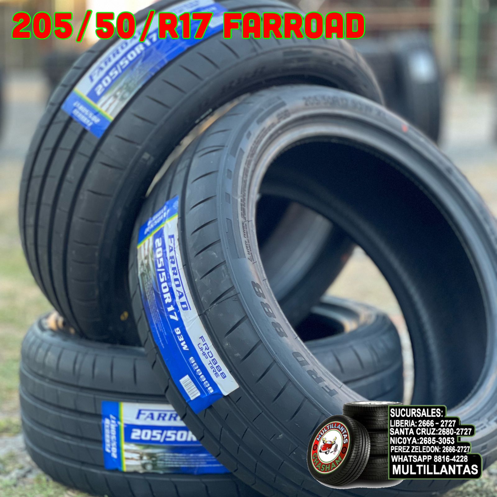 205/50/R17 FARROAD